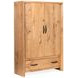 Highridge Honey Wheat 2 Door Armoire