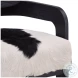 Raphae Black And White Occasional Chair