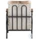 Lane Natural Brown And Black Occasional Chair
