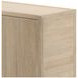 Isla Light Natural 5 Door Sideboard