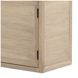 Isla Light Natural 4 Door Display Cabinet