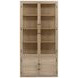 Isla Light Natural 4 Door Display Cabinet