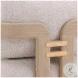Chave Cream And Light Natural Occasional Chair