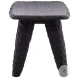 Quilla Black Stool