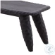 Quilla Black Bench