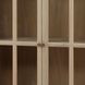 Freyja Light Natural 2 Glass Door Display Cabinet