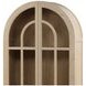 Freyja Light Natural 2 Glass Door Display Cabinet