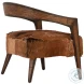 Liar Natural Brown Occasional Chair