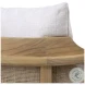 Mier Natural And Off White Upholstery Occasional Chair