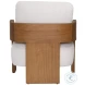 Marav Beige And Natural Occasional Chair