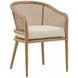 Camile Beige Upholstered Dining Chair