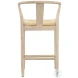 Renaul Light Bleached Natural Counter Height Stool