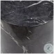 Regal Black And White Veins Side Table