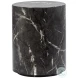 Regal Black And White Veins Side Table