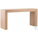 Jovia Light Natural Console Table