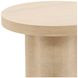 Kyrell Light Natural Round Side Table