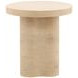 Kyrell Light Natural Round Side Table