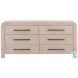 Portlan Bleach Natural And Black Handles Dresser
