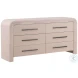 Portlan Bleach Natural And Black Handles Dresser