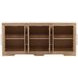 Delacruz Natural 6 Door Sideboard