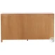 Emmaly Light Warm Wash And Black Handles Dresser