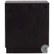 Humphrey Black And Antique Nickel Handles Nightstand