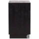 Humphrey Black And Antique Nickel Handles Nightstand