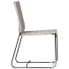Ezr Grey Rope And Black Powder Coated Outdoor Dining Chair