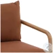 Aime Sienna And Natural Outdoor Occasional Chair