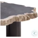 Darnel Natural And Black Small Coffee Table