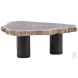 Darnel Natural And Black Small Coffee Table