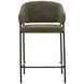 Cathey Olive Upholstered Counter Height Stool Set of 2