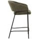 Cathey Olive Upholstered Counter Height Stool Set of 2