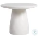 Turel Ivory Outdoor Dining Table