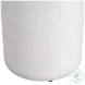 Marni White Side Table
