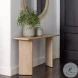 Indir Whitewash Console Table