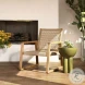 Rhet Olive Green End Table