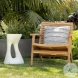 Carolin White Side Table