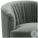 Azur Sapphire Sage Swivel Chair