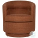 Laurett Rust Swivel Chair
