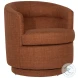 Laurett Rust Swivel Chair