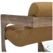 Bridge Mustard And Natural Occasional Chair