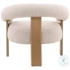 Franki Cream And Natural Occasional Chair