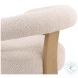 Franki Cream And Natural Occasional Chair