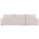 Bryc Ellery Cream Sectional with LAF Chaise