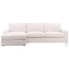 Bryc Ellery Cream Sectional with LAF Chaise