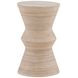 Theda Light Natural Round Side Table