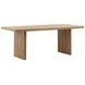 Amalie Natural 78" Rectangular Dining Table