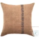 Nimu Taupe And Black Accents Pillow