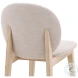 Laurenc Taupe And Natural Dining Chair